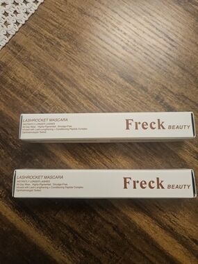 Freck Beauty Lashrocket Mascara - White & Copper Packaging